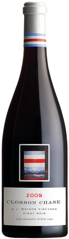 2009  K.J. Watson Pinot Noir VQA Niagara River